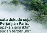 Satu Dekade Usai Perjanjian Paris, Dunia Makin Panas, Target 1,5°C Semakin Sulit Dikejar?