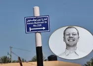 Mengenang Aaron Bushnell, Nama Anggota Militer AS yang Tewas Bakar Diri Demi Bela Palestina Diabadikan Jadi Nama Jalan di Kota Jericho