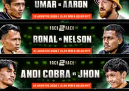 Rundown BYON Combat 8: Andi Cobra, Winona, Ammarul dan Jeka Main Jam Berapa?