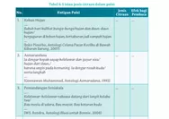 Kunci Jawaban Bahasa Indonesia Kelas 10 Halaman 166 Kurikulum Merdeka, Tabel 6.5 Isian jenis citraan dalam puisi