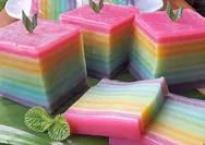 Resep atau Cara Membuat Kue Lapis Pepe Rainbow: Kue Lezat Warna-Warni yang Membuat Ngiler