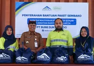 PT BSI Salurkan Bantuan Sembako untuk Warga Terdampak Banjir di Banyuwangi Kota