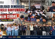 Konsolidasi Demokrasi,Bawaslu Banyuwangi Ajak Siswa Jadi Pemilih Cerdas pada Pemilu 2029