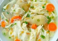 Gurih Menyegarkan! Resep Sup Ayam Kembang Tahu