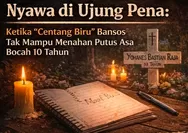 Nyawa di Ujung Pena: Ketika "Centang Biru" Bansos Tak Mampu Menahan Putus Asa Bocah 10 Tahun