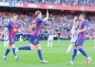 Gusur Real Madrid Dari Puncak, Barcelona Tampar Levante Dengan Skor Telak