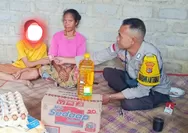 Wujud "NTT Penuh Kasih", Kapolres Manggarai Timur Salurkan Bantuan Untuk Tasia Anak Yatim Piatu di Elar