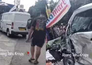 Kronologi Kecelakaan Mobil MBG yang Tabrak Lapak Pedagang Tahu Krispi di Bekasi, Sopir Diduga Banting Setir karena Kaget