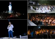 Ave Maria Night: Gagasan 10 Tahun Lalu Berbuah Nyata, Ribuan Doa Menggema di Kaki Bunda Maria Teluk Gurita