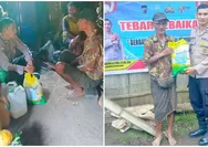 "Tebar Kebaikan": Aipda Hery Tena Datangi Pasangan Lansia di Wolokuru, Bawa Berkah dan Rasa Empati