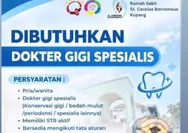 Lowongan Dokter Gigi Spesialis RS St. Carolus Borromeus Kupang, Cek Syarat dan Cara Daftar