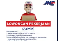 JNE Express Buka Lowongan Admin di Denpasar Bali, Cek Syarat dan Cara Melamar