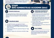 STIKOSA-AWS Buka Rekrutmen Staff Administrasi Akademik, Ini Persyaratannya