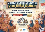 APBN 2027 Disiapkan, 230 Ribu Guru PPPK Paruh Waktu Bakal Diangkat Penuh Waktu