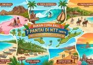 Bukan Cuma Bali, 7 Pantai di NTT Ini Punya Vibes Liburan yang Bikin Susah Move On