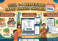 Desil 1-4 Berpeluang Dapat Bansos Oktober 2026, Ini Daftar Bantuan dan Cara Ceknya