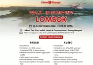 Buruan Daftar! Lion Group Gelar Walk-In Interview di Mataram, Kuota Hanya 100 Pelamar