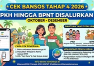 Cek Bansos Tahap 4 2026, PKH hingga BPNT Disalurkan Oktober-Desember