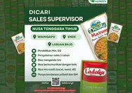 Lowongan Kerja PT Motasa Indonesia Oktober 2026, Dibuka Posisi Sales Supervisor untuk Wilayah NTT