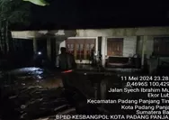 Banjir Terjang Kota Padang Panjang,  1 Ditemukan Selamat dan 2 Warga di Laporkan Hilang