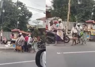 Viral Rombongan Pengemis Warnai Kota Madiun, Disebut Didrop Sebuah Mobil