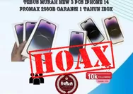 Hoaks! KPU Jombang Adakan Giveaway Iphone 14 Murah untuk Followers