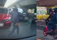Viral! Aksi Jambret Rampas HP dari Mobil di Lampu Merah Kelapa Gading Terekam CCTV