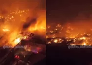 Viral! Kebakaran Gudang dan Bedeng di Legian Bali, Api Merembet ke Rumah Semi Permanen