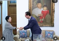 Penasihat Presiden Korea Selatan Menemui Megawati Soekarnoputri Untuk Membahas Reunifikasi Korea