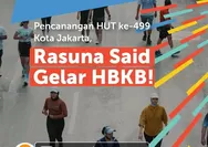 Mulai Minggu Besok Pagi, Car Free Day Dilangsungkan di Jalan HR Rasuna Said Jakarta Selatan 