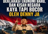 Pidato Presiden Prabowo Subianto, deklarasi ekonomi baru, dan kisah negara kaya tetapi bocor