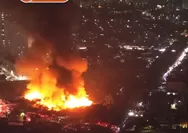 Ratusan Orang Kehilangan Tempat Tinggal Dalam Kebakaran di Kemayoran Jakarta Pusat