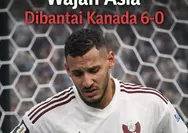 Duh Qatar, Ente Malu-maluin Asia, Dibantai Kanada 6-0