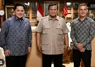 Erick Thohir Ajak Jhon Herdman Melapor ke Presiden Prabowo Subianto Tentang Sepak Bola Menuju Piala Dunia