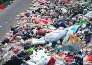 Tumpukan Sampah di Gang Swadaya Albo Cakung Barat, Jakarta Timur Viral di Media Sosial