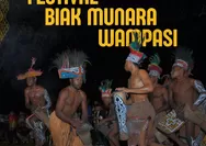Ada Festival Biak Munara Wampasi di Kabupaten Biak Numfor, Papua 