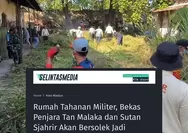 Rumah Tahanan Militer Semasa Kolonial Belanda di Kota Madiun Tempat Tan Malaka dan Sutan Sjahrir Ditahan Akan Jadi Destinasi Wisata Sejarah