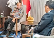 Gubernur Matius D Fakhiri Berdiskusi dengan Menlu Sugiono Menjadikan Papua Sebagai Gerbang Indonesia ke Pasifik