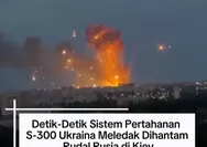 Peluru Kendali Rusia Hancurkan Sistem Pertahanan Udara S-300 Ukraina di Kiev