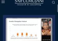 Survei SMRC: Publik Yang Menilai Penegakan Hukum Baik atau Sangat Baik Hanya 26,4 Persen