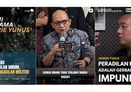 Kasus Andrie Yunus Disorot, Teror Air Keras Dinilai Harus Masuk Peradilan Umum Bukan Militer