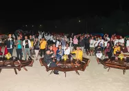 Sinergi di Pantai Sausumangka, Camping Kreatif Buton Tengah Perkuat Jejaring Pelaku Ekonomi Kreatif