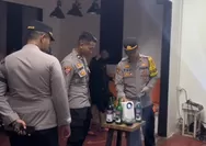 Pesta Miras di Kafe Cipedes Dibubarkan Polisi, Lima Botol Minuman Keras Diamankan