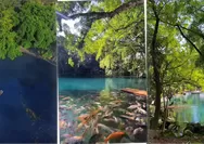 Dijuluki Kepingan Surga! Ini Pesona Telaga Biru Cicerem, Objek Wisata Kuningan Jawa Barat yang Punya Air Sebening Kristal