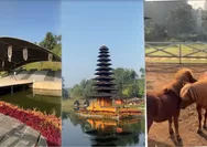 Taman Lembah Dewata di Lembang Bandung, Wisata Bernuansa Bali dengan Danau Cantik dan Satwa Lucu