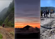 Gunung Papandayan Garut Tak Pernah Sepi, Jalur Pendakian Ramah dan Hutan Mati Jadi Daya Tarik