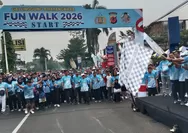 Hari Bhayangkara ke-80 Meriah, Galunggung Fun Walk Polres Tasikmalaya Kota Dibanjiri Ribuan Peserta