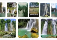Curug Cikaso Jadi Wisata Sukabumi Favorit, Air Jernih Kehijauan dan Panorama Alamnya Bikin Betah Healing
