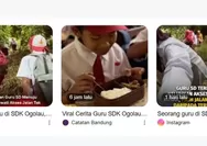 Viral Guru SDK Ogolau Bikin MBG Mandiri, Siswa di Pelosok Sulawesi Tengah Masih Menanti Program MBG