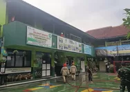 SDN Citapen Kota Tasikmalaya Terbakar, Api Melalap Lantai Dua Diduga akibat Korsleting Listrik